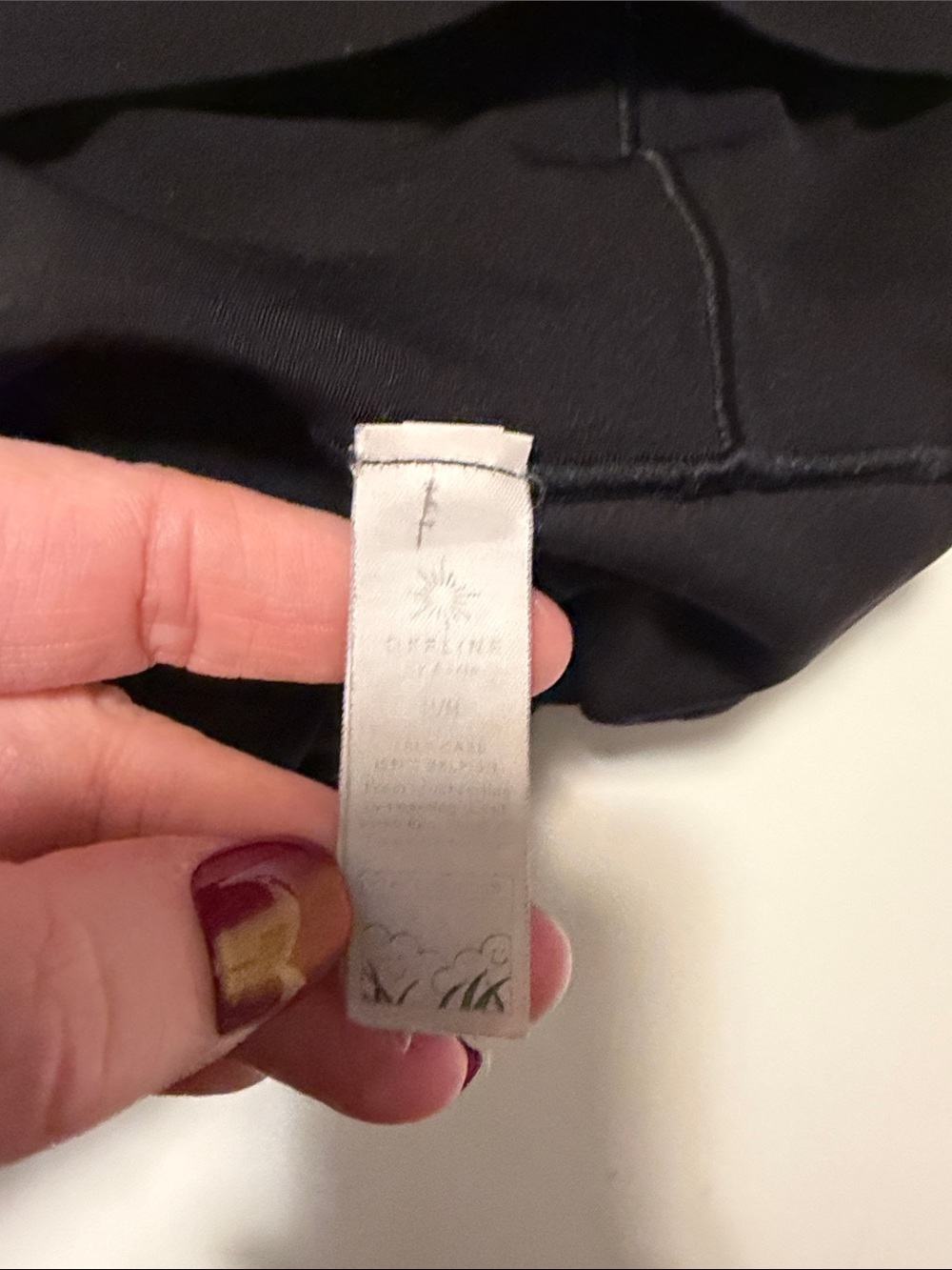Aerie Black Crossover Waist Style Leggings Size Medium - Picture 4 of 8